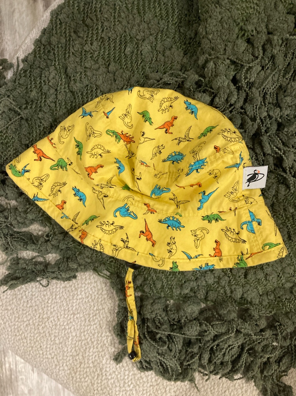 Puffin Gear SPF 50+ cotton hat 12-24 month size